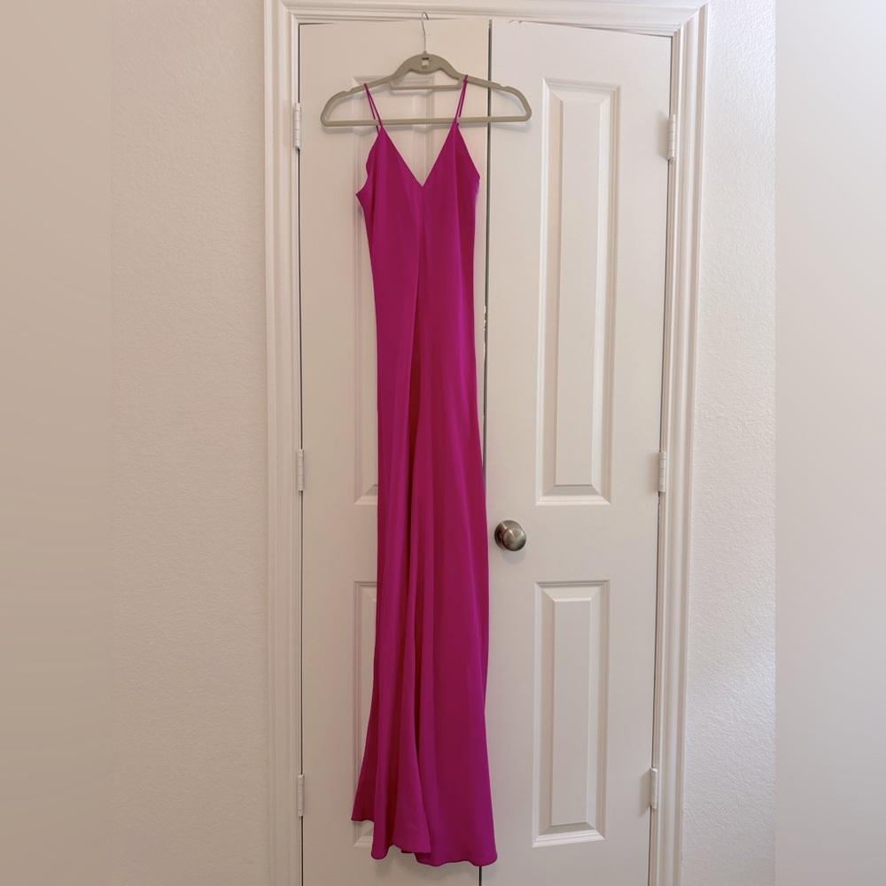 Amanda Uprichard silk maxi dress